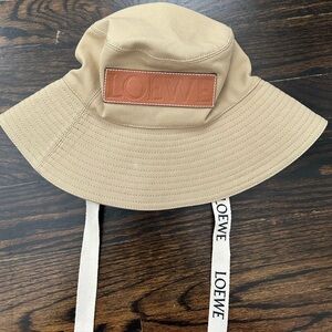 Loewe Tan Bucket Hat